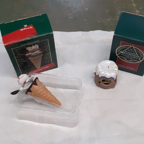2 Hallmark Keepsake ornaments - Picture 1 of 14